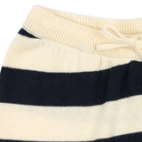 KONGES SLOJD MANIS KNIT PANTS, navy stripe