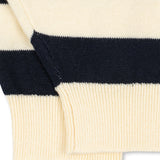 KONGES SLOJD MANIS KNIT PANTS, navy stripe