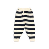 KONGES SLOJD MANIS KNIT PANTS, navy stripe