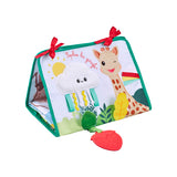 Sophie La Girafe easel book to unfold