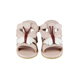 Donsje Tuti Sky Sandals | Butterfly | Powder Metallic Nubuck