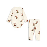 KONGES SLOJD BASIC BODY/PANTS SET, teddy bear