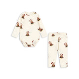KONGES SLOJD BASIC BODY/PANTS SET, teddy bear