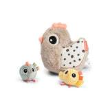 Done by deer hide & seek aktivna igračka clucky, bež