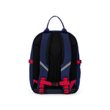 Caramel&cie navy blue velvet cherries backpack