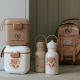 Elodie rosy bow leo water bottle