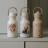 Elodie rosy bow leo water bottle