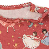 KONGES SLOJD BASIC BODY/PANTS SET, bow ballerina blush
