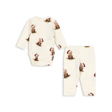 KONGES SLOJD BASIC NEWBORN SET, teddy bear