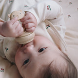 Konges Slojd newborn onesie gots, cherry