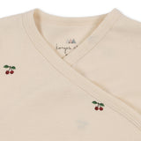 Konges Slojd newborn onesie gots, cherry