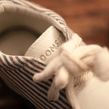 Donsje Hansy Sneakers | Navy - Burgundy - Thin Striped