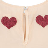 Konges Slojd tullie haljina, coeur glitter