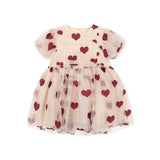 Konges Slojd tullie haljina, coeur glitter