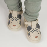Donsje Zazo Special Shoes | White Tiger | Cream Leather