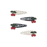 Konges Slojd cherry dot šnalice za kosu multi, 2 kom