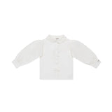 Donsje kresi blouse with bows, off white