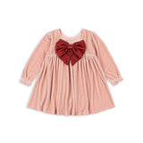Konges Slojd gia bow dress, mellow rose