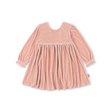 Konges Slojd gia bow dress, mellow rose