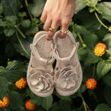 Donsje Iles Fields Sandals | Shimmer Buttercup | Silver Metallic Leather