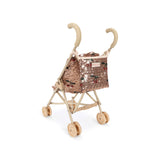 Konges Slojd sparkly doll stroller, cherry sequin