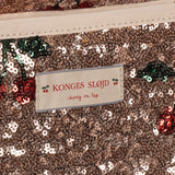 Konges Slojd sparkly doll stroller, cherry sequin
