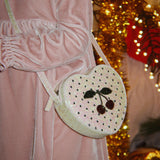 Konges Slojd tut shoulder bag, cherry