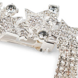 Konges Slojd sparkly star velika šnala, silver mix