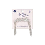 Konges Slojd sparkly star velika šnala, silver mix