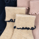 Konges Slojd set čarapa, navy/cream/blush