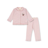 Konges Slojd pio frill pidžama, lolly stripe