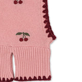 Konges Slojd pletena balaclava kapa, pale blush