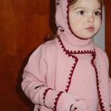 Konges Slojd collette kardigan, pale blush