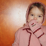 Konges Slojd collette rukavice, pale blush