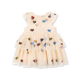 Konges Slojd yvonne fairy haljina, coeur dolce sequin