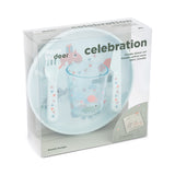 Done By Deer foodie dinner set celebration, blue