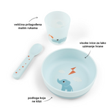 Done By Deer foodie first meal set playground, blue