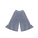 Donsje nolien pants with bows, dark spruce