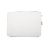 Maison D'ete plush laptop bag, white