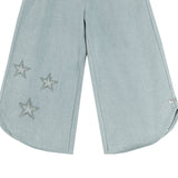 Donsje hauke denim pantalone, stars ice blue