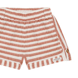 Donsje kaatio šorts, rust white striped