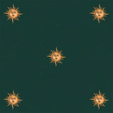 Dekornik wallpaper classic sun, green