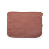 Maison D'ete velvet laptop bag, pink