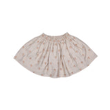 Donsje cayley skirt hummingbirds, soft taupe