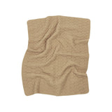 Nobodinoz quilted blanket in washed cotton wabi-sabi sesame