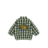 Konges Slojd teddy jakna green checks