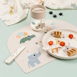 Done By Deer silicone placemat playground, sand