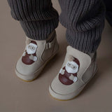 Donsje aggas santa boots, ivory classic leather