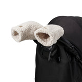 Elodie soft sherpa stroller mittens