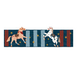 Dekornik border horses and stars